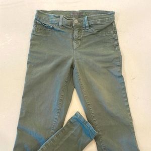 J Brand, olive green Skinny Leg Pants, size 26